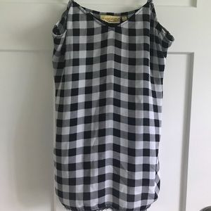 Princess Vera Wang Checkered Tank